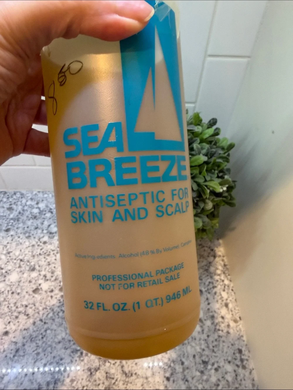 Sea Breeze Vintage Antiseptic Formula Skin & Scalp Cleanser original formula